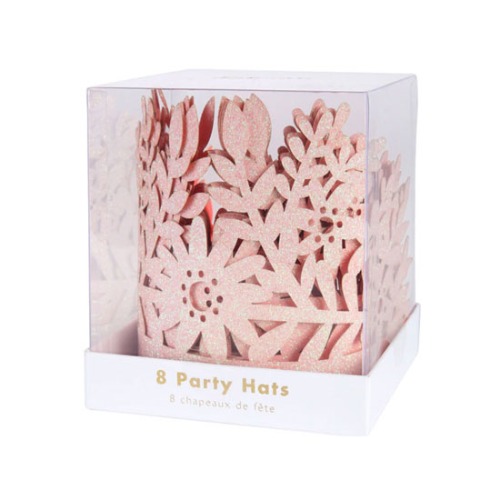 [MeriMeri] Pink Glitter Crown (8개입)