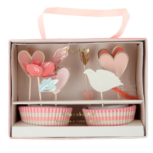 [MeriMeri] Valentine cupcake kit (x 24)
