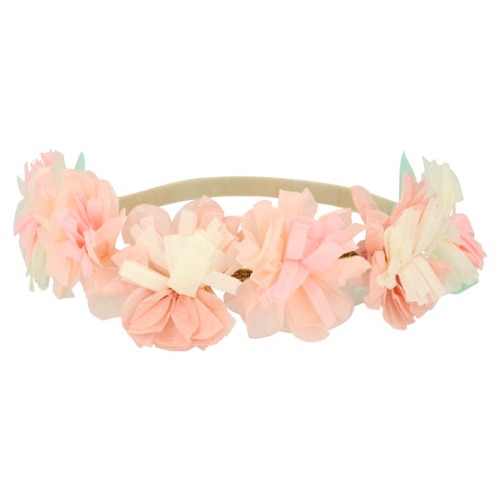 [MeriMeri] Pink Blossom Crowns (x 6)